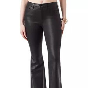 Jessica Simpson Faux Leather Charm Flare Pants